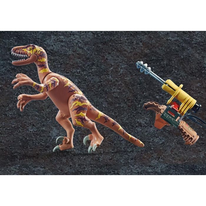 PLAYMOBIL Dino Rise 71264 Deinonychus con Cañón para la Selva, Juguete de Figuras de Acción para Niños +5 Años 3