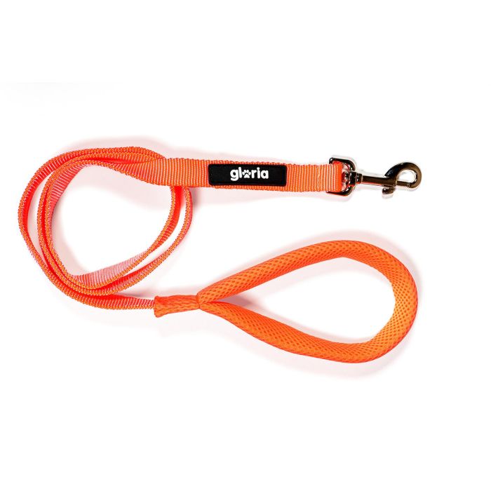 Trek Star Correa Air Mesh Naranja para Perro Ligera Transpirable Acolchada, 2cm Ancho x 120cm Largo 3 Trek Star Correa Air Mesh Naranja para Perro Ligera Transpirable Acolchada, 2cm Ancho x 120cm Largo 3