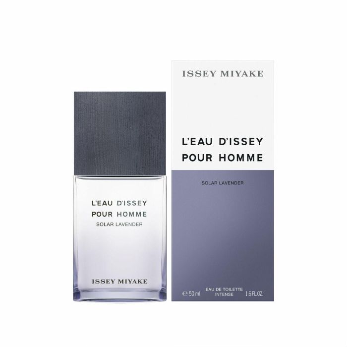 Issey Miyake L'Eau d'Issey Pour Homme Solar Lavender Eau de Toilette Intense para Hombre 50 ml - Notas Lavanda Francesa Amaderadas Especiadas