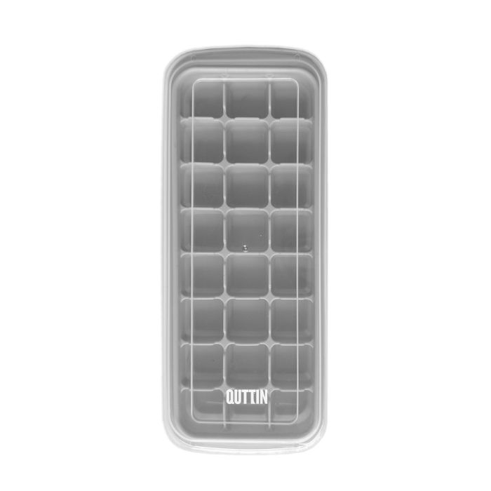 Cubitera Flexible de Silicona con Tapa - 24 Cubitos - Quttin (24 Unidades) 9 Cubitera Flexible de Silicona con Tapa - 24 Cubitos - Quttin (24 Unidades) 9