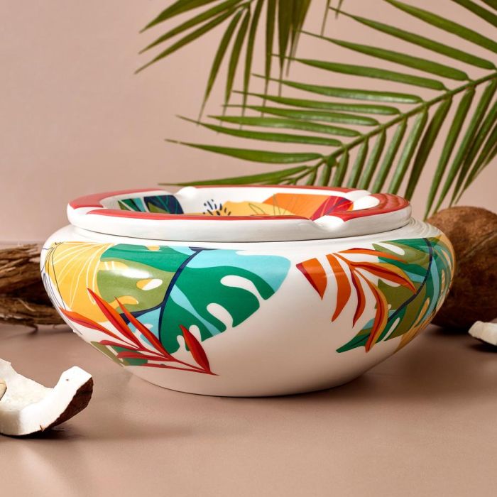 Home Deco Factory Cenicero Agua Xxl Colección Paradis Exotiqu Cerámica 4 Home Deco Factory Cenicero Agua Xxl Colección Paradis Exotiqu Cerámica 4