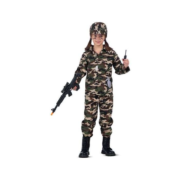 Disfraz yo quiero ser soldado talla 3-5 y 2