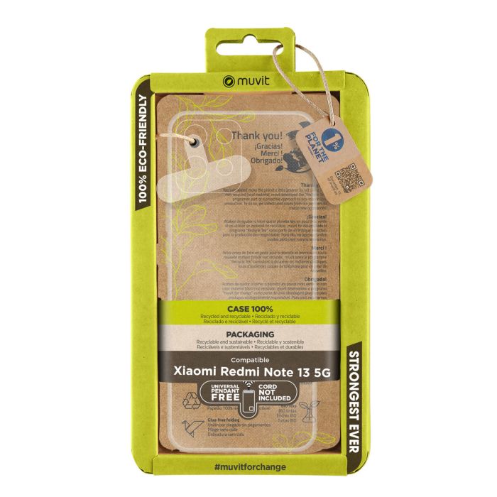 Funda para Móvil Muvit for Change Redmi Note 13 5G 0 Funda para Móvil Muvit for Change Redmi Note 13 5G 0