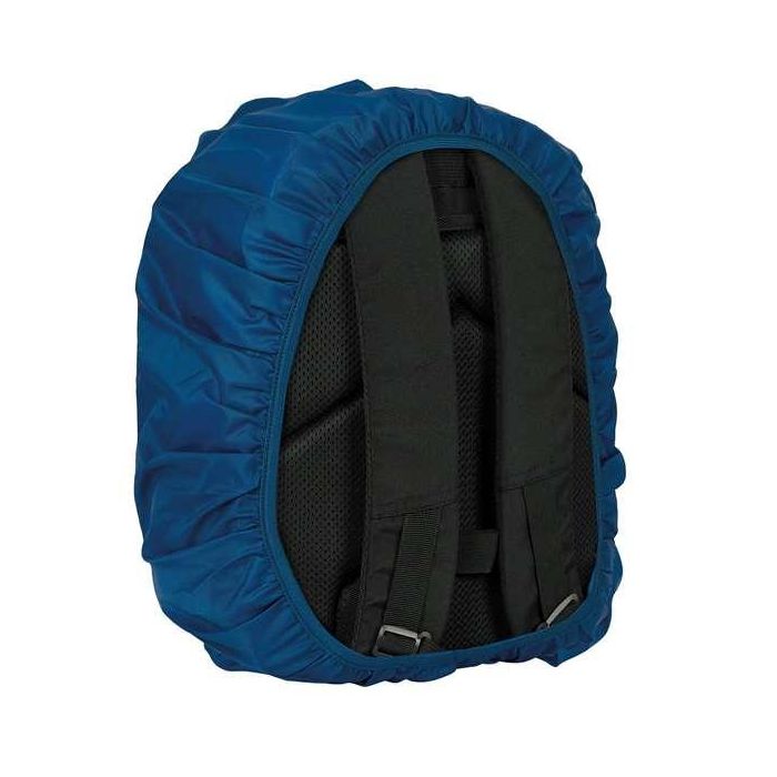 Safta Funda Impermeable para Mochila Grande 32x50x40cm Poliéster Repelente Agua Azul Marino 9