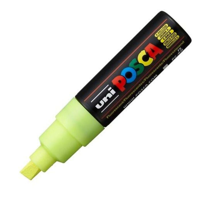 Marcador POSCA PC-8K Fluor Amarillo (6 Unidades) 1