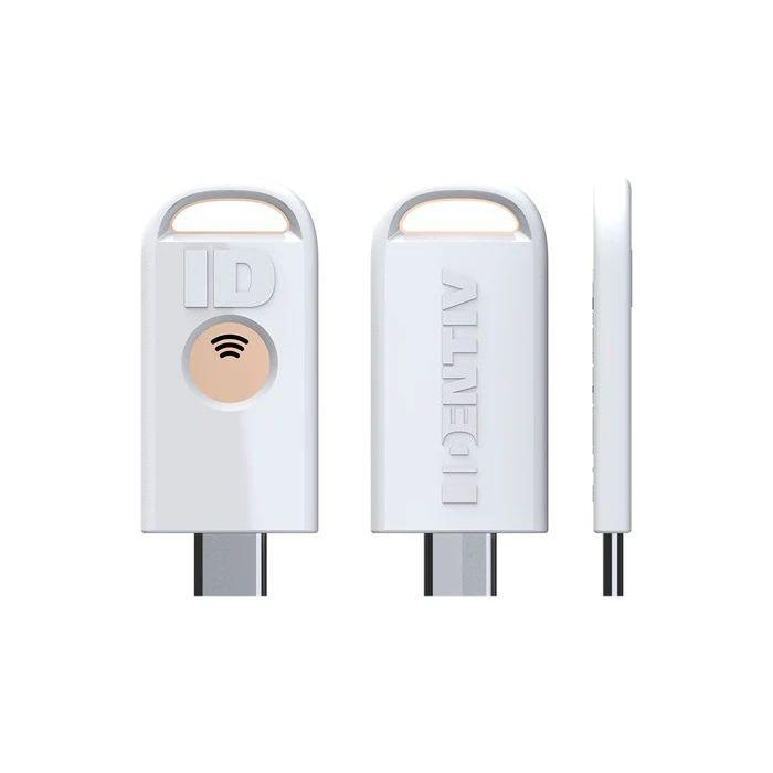 Identiv uTrust FIDO2 NFC+ Security Key USB-C - Autenticación Multi-Factor sin Contraseña U2F Smart Card OTP PIV Multi-OS Identiv uTrust FIDO2 NFC+ Security Key USB-C - Autenticación Multi-Factor sin Contraseña U2F Smart Card OTP PIV Multi-OS