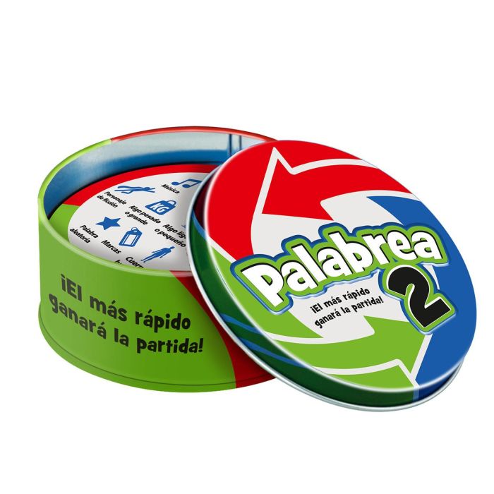 LúDILO 803104 Juego Palabrea 2 Nueva Versión, Juego de Cartas para +6 Años 2