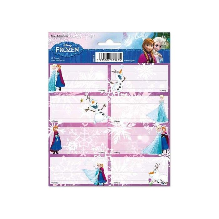 Etiqueta Escolar Erik 15,8X20 Frozen