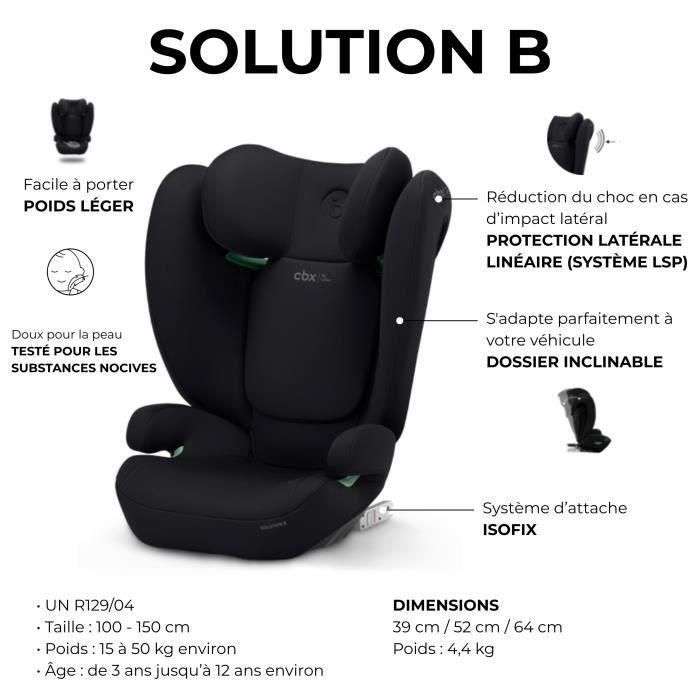 Cybex CYB4063846370764 - Silla de Coche SEP B I-Fix Volcano Negro Grupo 2/3 1 Cybex CYB4063846370764 - Silla de Coche SEP B I-Fix Volcano Negro Grupo 2/3 1