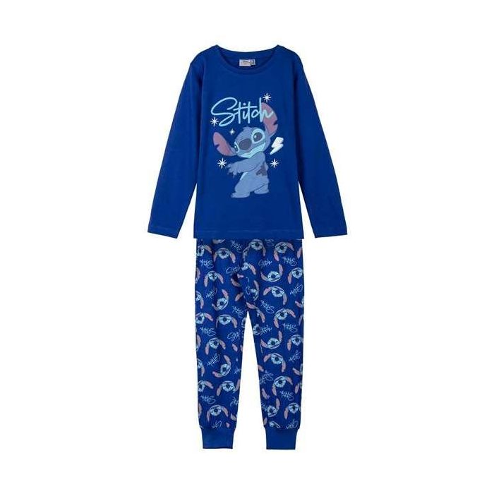 Pijama largo single jersey stitch talla 14 años