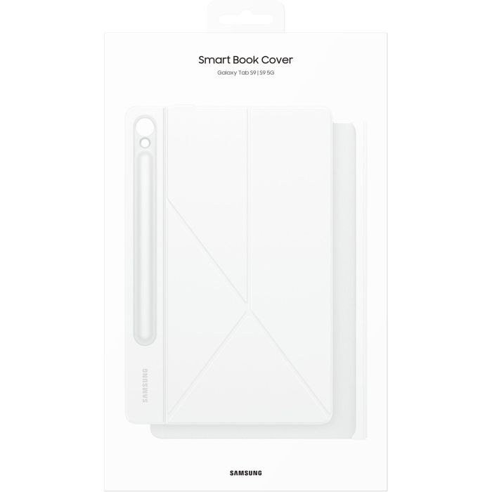 Samsung EF-BX710PWEGWW Smart Book Cover para Galaxy Tab S9 de 11" Folio con función Auto Wake/Sleep, Blanco 4