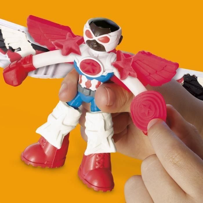 Play-Doh Moto Cortadora Capitán América Marvel G0555 4 Play-Doh Moto Cortadora Capitán América Marvel G0555 4