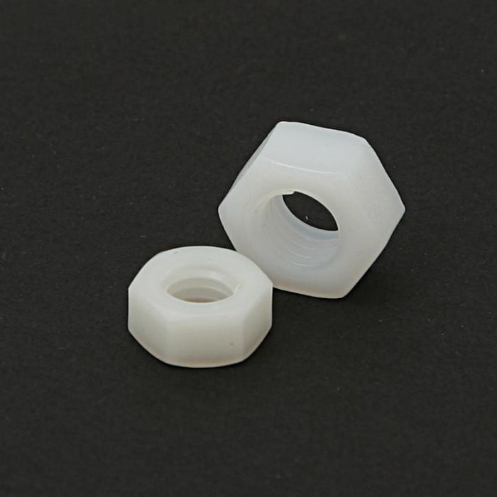 Tuerca Hexagonal Din 934 Nylon Metrica M-8 Duver Tuerca Hexagonal Din 934 Nylon Metrica M-8 Duver
