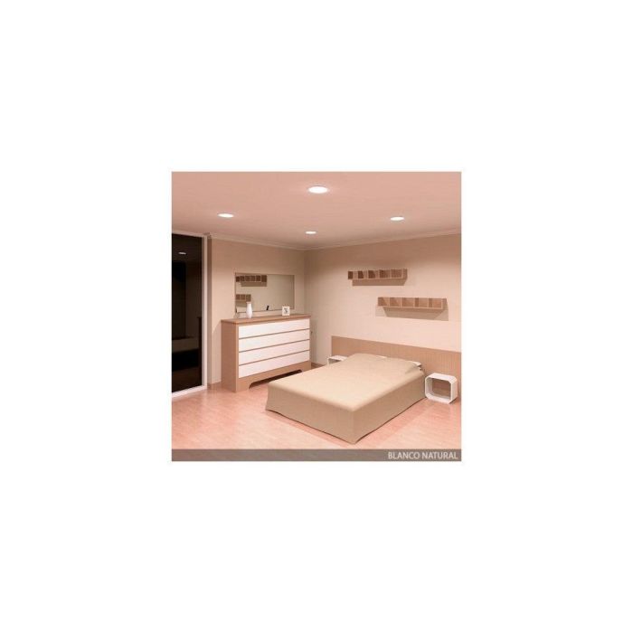 Pack 5 Placas LED 20W 2000Lm 4200K Circular 40.000H [PE-1011P5-W]