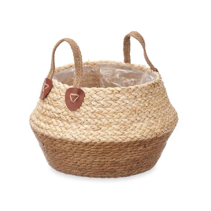 Cesto Plegable Asas Esparto Mixto 24Cm Giftdecor (8 Unidades) 1