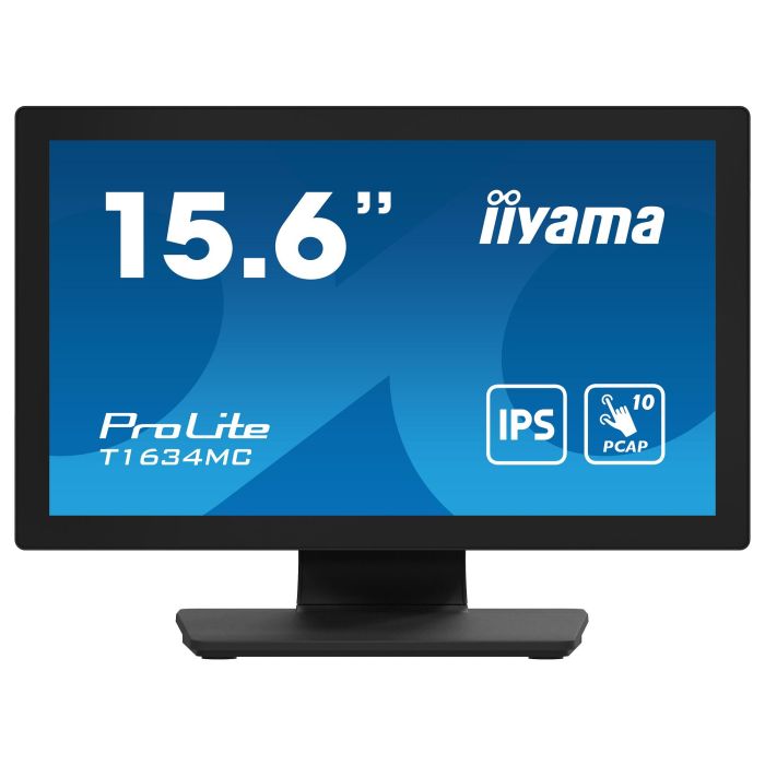 iiyama T1634MC-B1S Monitor Táctil 15.6" Full HD LED Negro 1920 x 1080 HDMI DP VGA Retail 1