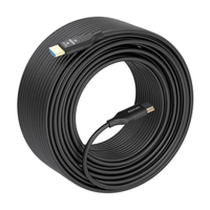 AISENS - CABLE HDMI V2.0 AOC PREMIUM ALTA VELOCIDAD / HEC 4K@60HZ 18GBPS, A/M-A/M, NEGRO, 30M 7 AISENS - CABLE HDMI V2.0 AOC PREMIUM ALTA VELOCIDAD / HEC 4K@60HZ 18GBPS, A/M-A/M, NEGRO, 30M 7