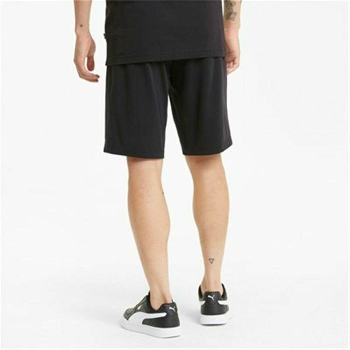 Pantalones Cortos Deportivos para Hombre Puma Essentials Negro S 2 Pantalones Cortos Deportivos para Hombre Puma Essentials Negro S 2