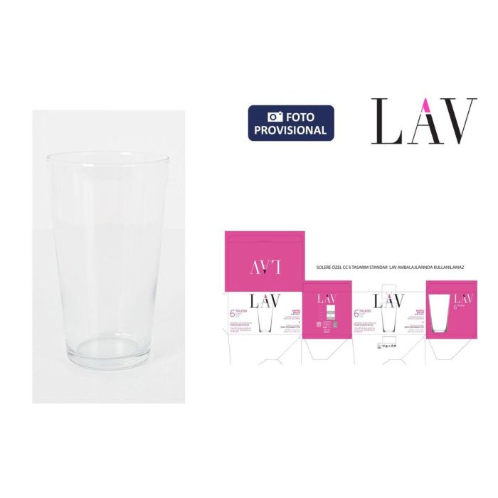 Set de Vasos LAV Toledo 6 Piezas (4 Unidades) 1 Set de Vasos LAV Toledo 6 Piezas (4 Unidades) 1