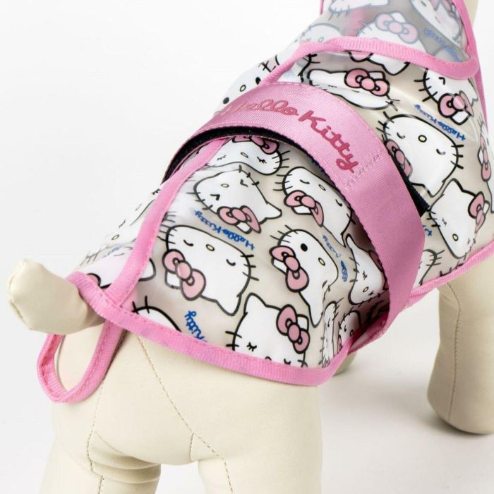 Hello Kitty Impermeable Ajustable para Perro, Abrigo Protector contra Lluvia y Humedad, Diseño Adaptable, Talla Ropa XS, Color PINK 9 Hello Kitty Impermeable Ajustable para Perro, Abrigo Protector contra Lluvia y Humedad, Diseño Adaptable, Talla Ropa XS, Color PINK 9