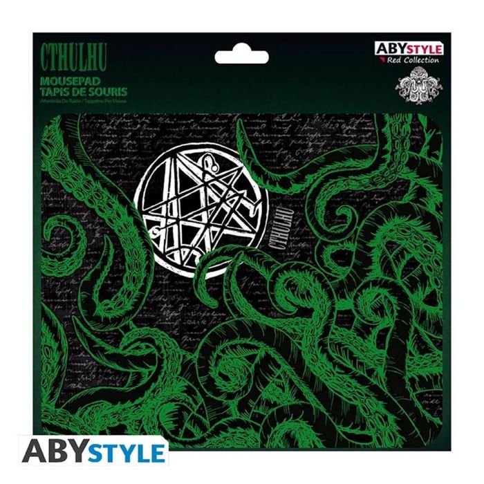 Abystyle Alfombrilla Cthulhu - Necronomicon, Tela tejida, Impresión alta calidad, Antideslizante 1