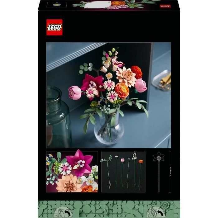 Lego Ramo Flores Fantasía En Rosa 5 Lego Ramo Flores Fantasía En Rosa 5