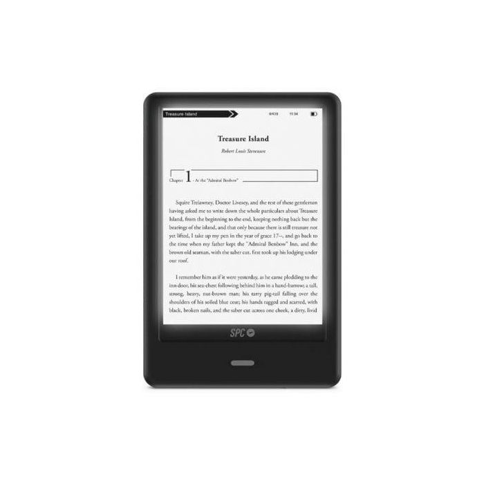 SPC 5615N Libro Electrónico Dickens Light 2 Pro, 6" E Ink Carta, Pantalla Táctil, Luz Regulable Comfort Reading, 8GB, Negro 1
