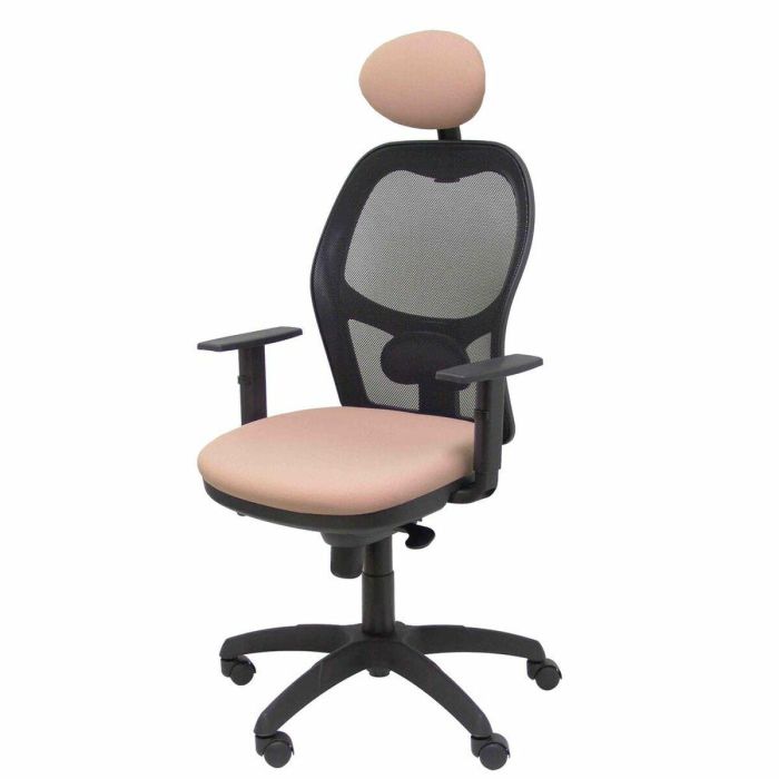 Silla de Oficina con Cabecero Jorquera P&C ALI710C Rosa 2