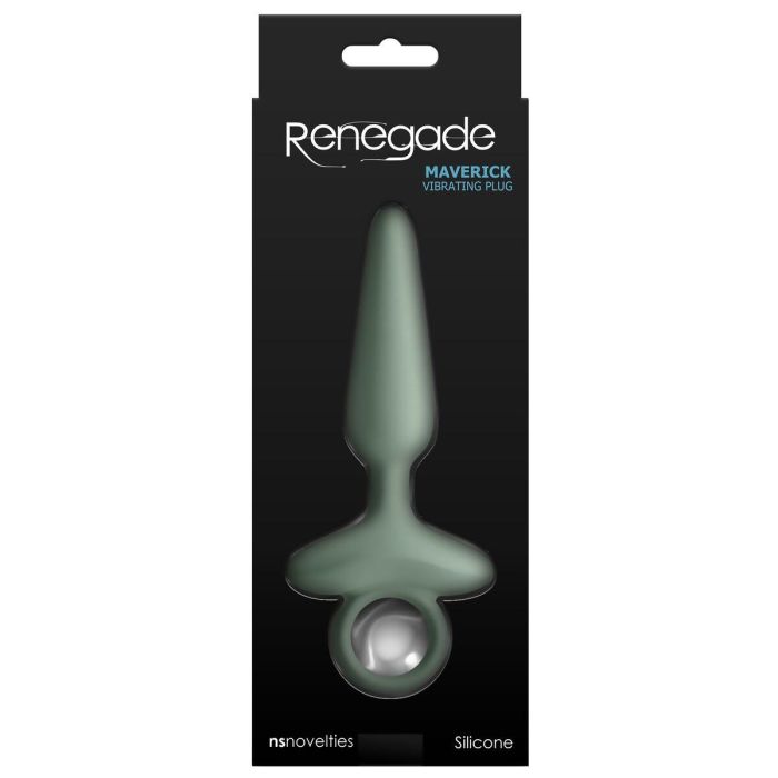 Plug Anal NS Novelties Renegade Verde (10,2 cm) 2