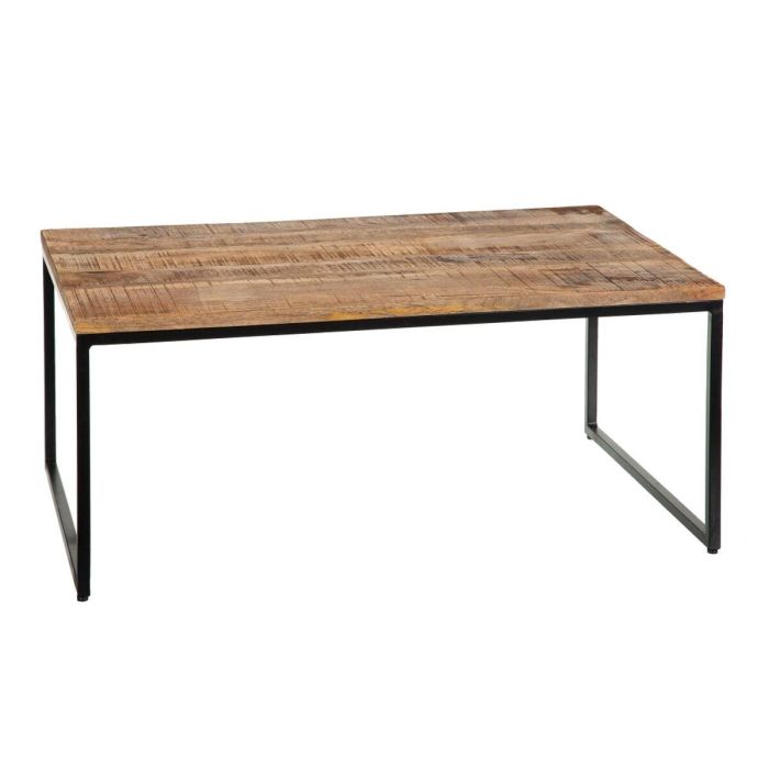 Mesa de Centro Hierro Madera de mango 80 x 60 x 40 cm 1