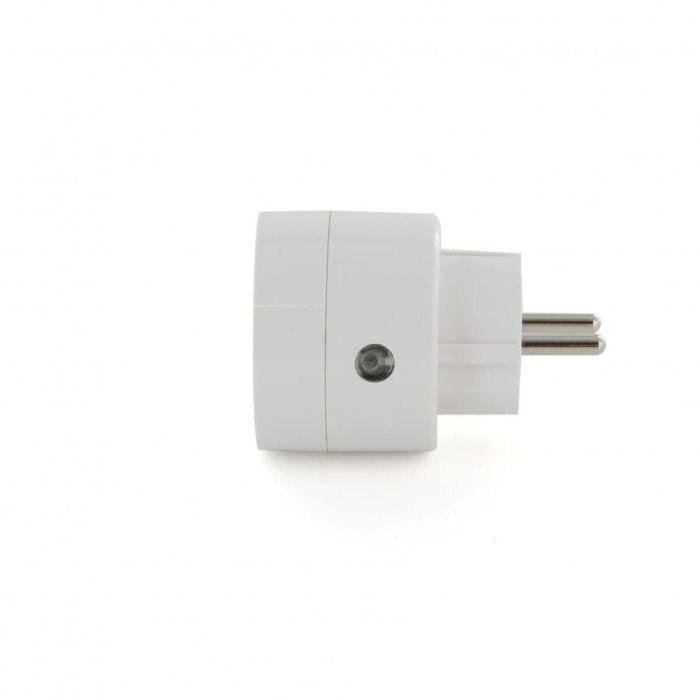 Chacon Mini Toma WiFi On/Off 10A Smart Plug para App My Chacon, programable con temporizador y control remoto por smartphone, 2300W 3