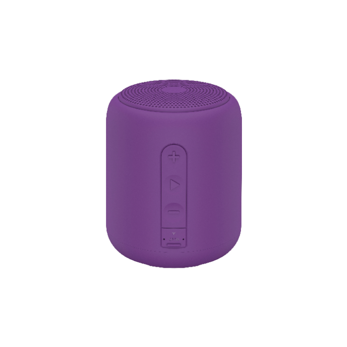 JVC Altavoz Bluetooth Portátil SP-SG10BTV 5W RMS Gummy Violeta con TWS y USB-C 2