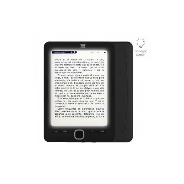 Woxter Libro Electrónico Scriba 195 C- Pantalla Retroiluminada Negro Woxter Libro Electrónico Scriba 195 C- Pantalla Retroiluminada Negro