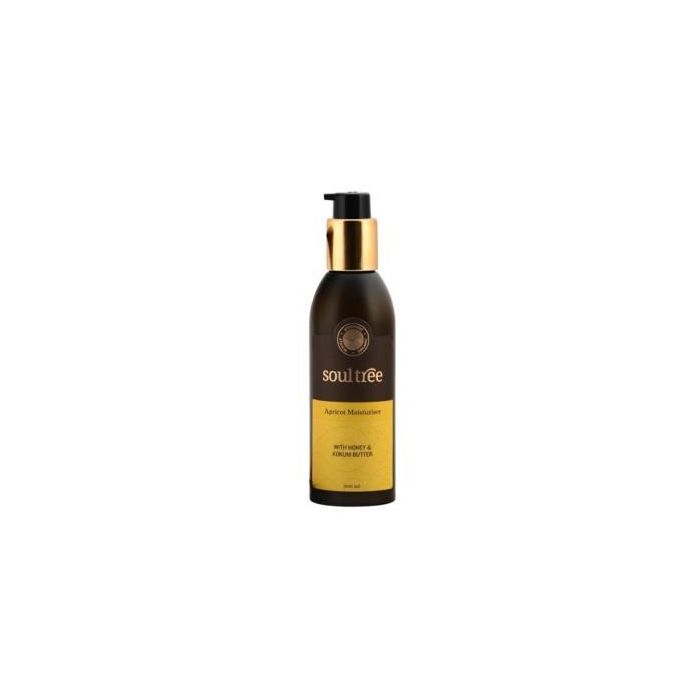 SOULTREE Crema Corporal de Albaricoque del Himalaya hidratante y no grasa, con miel silvestre y Manteca de Kokum 200 ml