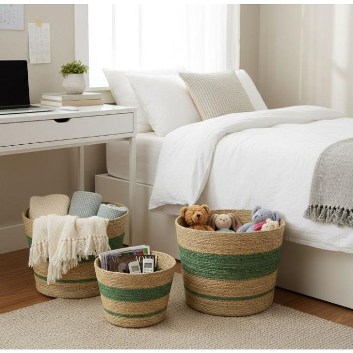 Privilege Cesta Cónica de Seagrass para Almacenamiento, 35 cm 5