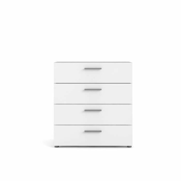 Cofre de 4 cajones TYHJA - Blanco - L 70 x P 40 x H 75 cm 2