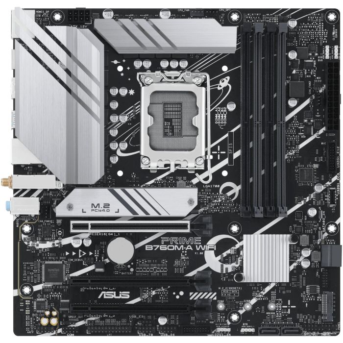 Asus 90MB1EL0-M1EAY0 Placa Base PRIME B760M-A WiFi para Intel 12/13 Gen Socket LGA1700 DDR5 Micro ATX Wi-Fi 6 2.5GbE 0 Asus 90MB1EL0-M1EAY0 Placa Base PRIME B760M-A WiFi para Intel 12/13 Gen Socket LGA1700 DDR5 Micro ATX Wi-Fi 6 2.5GbE 0