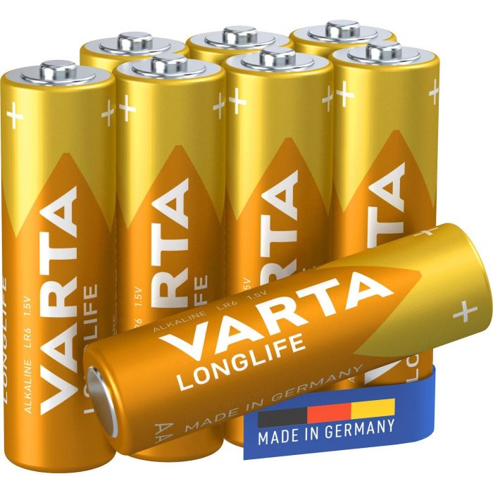 Batterie AA (LR6) 1.5V *Varta* Longlife - 8-Pack 0 Batterie AA (LR6) 1.5V *Varta* Longlife - 8-Pack 0
