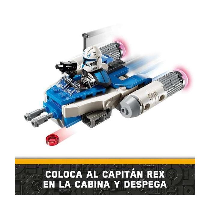 Juego de construccion microfighter: ala-y del capitán rex lego star wars 3 Juego de construccion microfighter: ala-y del capitán rex lego star wars 3