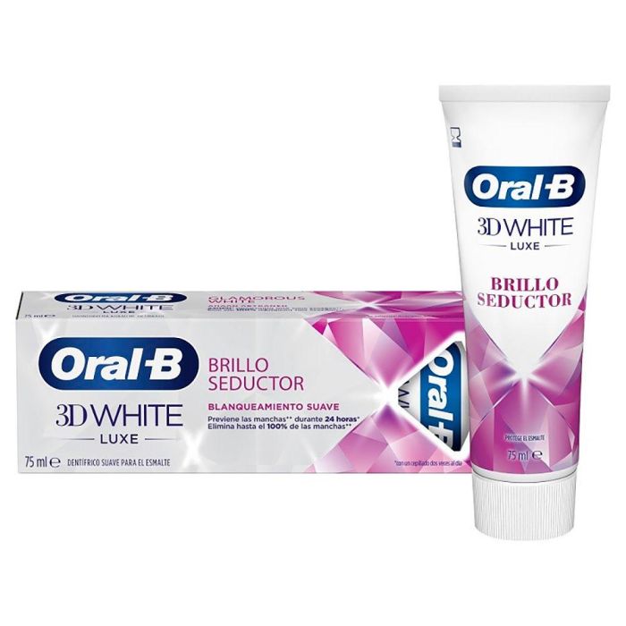 Oral-B 3D White Luxe Pasta Dentífrica Brillo Seductor 1