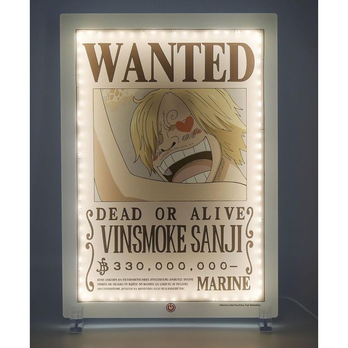 Madcow entertainment Lámpara LED Neon Teknofun, difusor LED mural Sanji Light, 40 cm, USB