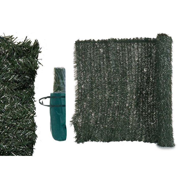 Valla Cesped Enrollable Verde Oscuro 1x3m - Ibergarden, 14x101x14 cm, Plástico (2 Unidades) Valla Cesped Enrollable Verde Oscuro 1x3m - Ibergarden, 14x101x14 cm, Plástico (2 Unidades)