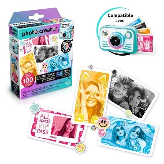 Canal Toys CTCLK051 - Recambio de cámara instantánea Creator con papel fotográfico - CLK 051