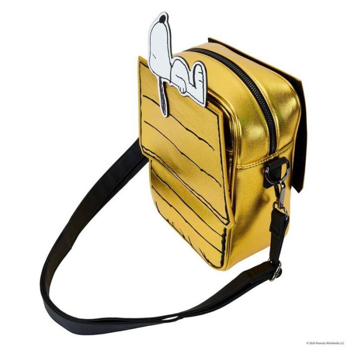 Bolso Snoopy Sleeping Doghouse 75th Anniversary Peanuts Snoopy Loungefly 1