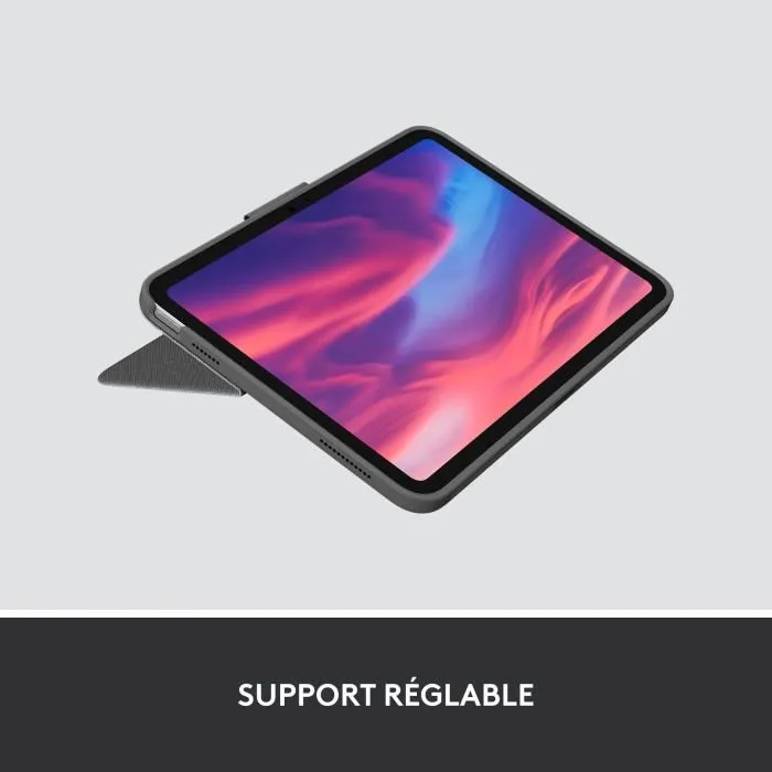 Logitech 5099206107618 Combo Touch Keyboard Case para iPad de décima generación desmontable 4