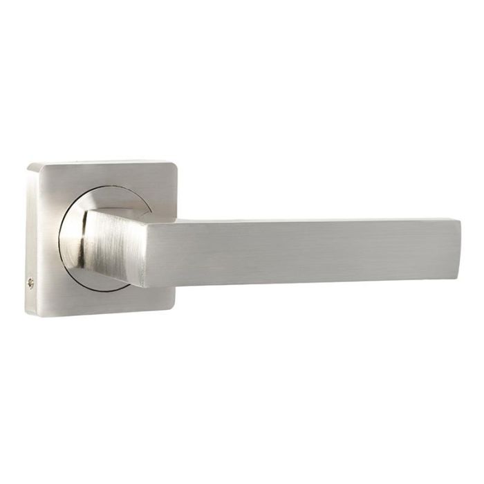 HERRAJES ALK Roseta Aluminio Tendal 50x50 Niquel Satinado