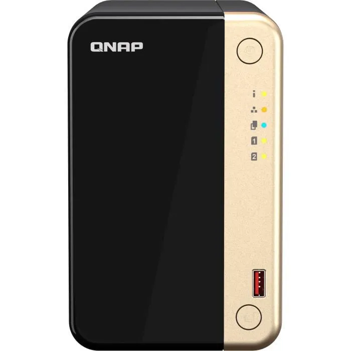 QNAP TS-264-8G NAS Torre 8GB 2 Bahías 3.5"-2.5" 0 QNAP TS-264-8G NAS Torre 8GB 2 Bahías 3.5"-2.5" 0