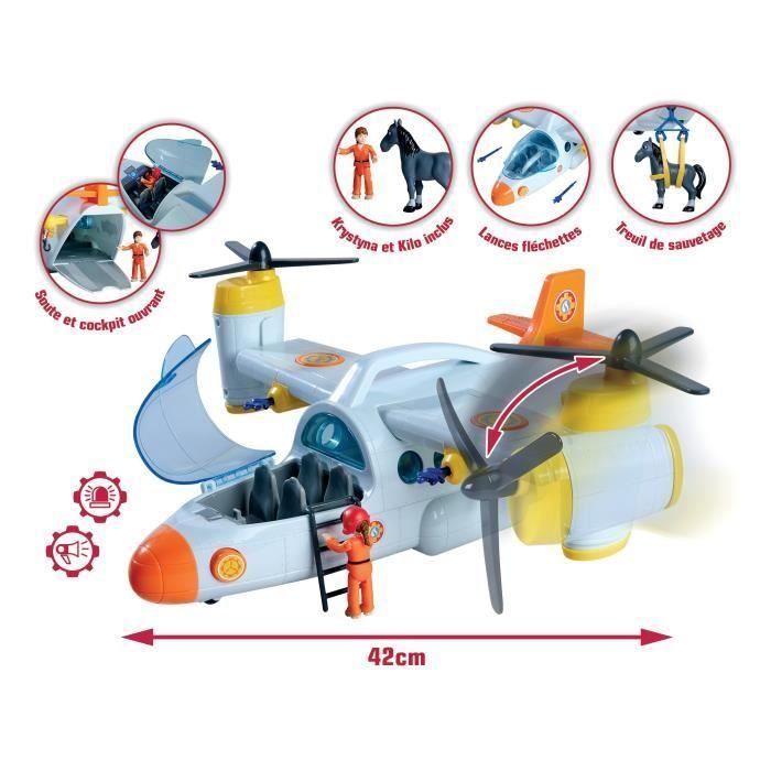 Smoby SMOB109252615038 Avión de Rescate SLP 3 Smoby SMOB109252615038 Avión de Rescate SLP 3