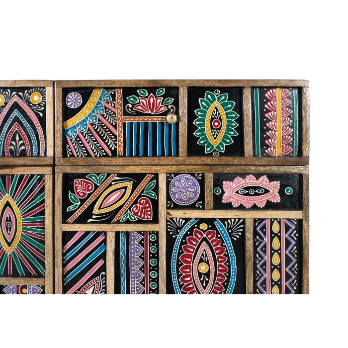 Giner y Colomer Aparador de Madera de Mango 80 cm con 2 Cajones y 2 Puertas 4