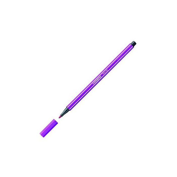 Stabilo Rotulador Pen 68 Lila Caja 10 Ud